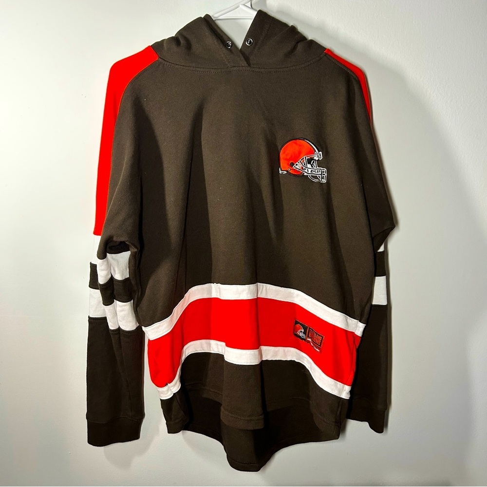 NFL Cleveland browns football hoodie NWOT